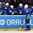 OSTRAVA, CZECH REPUBLIC - MAY 11: Slovenia's Ziga Pance #19 high fives the bench after scoring Team Slovenia's first goal of the game during preliminary round action at the 2015 IIHF Ice Hockey World Championship. (Photo by Richard Wolowicz/HHOF-IIHF Images)

